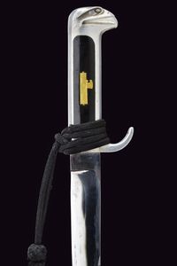 Pugnale Mod. 1937 a testa d'aquila da ufficiale della MVSN con fodero e attacchi  - Asta Rare Armi Antiche e Militaria da Tutto il Mondo - Associazione Nazionale - Case d'Asta italiane