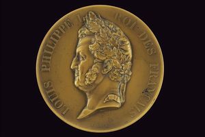 Medaglia Luigi Filippo I (1830-1848)  - Asta Rare Armi Antiche e Militaria da Tutto il Mondo - Associazione Nazionale - Case d'Asta italiane