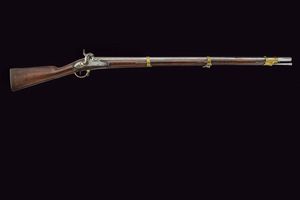 Fucile a luminello Mod. 1809/39  - Asta Rare Armi Antiche e Militaria da Tutto il Mondo - Associazione Nazionale - Case d'Asta italiane