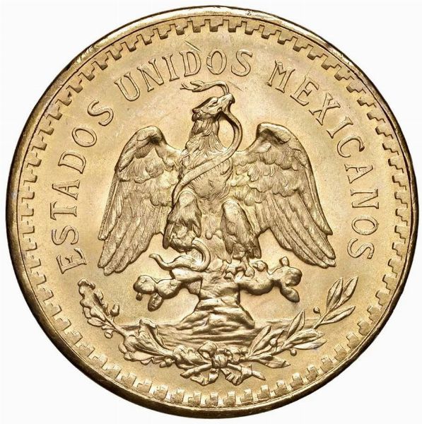 MESSICO. 50 PESOS 1947  - Asta AUREA - Associazione Nazionale - Case d'Asta italiane