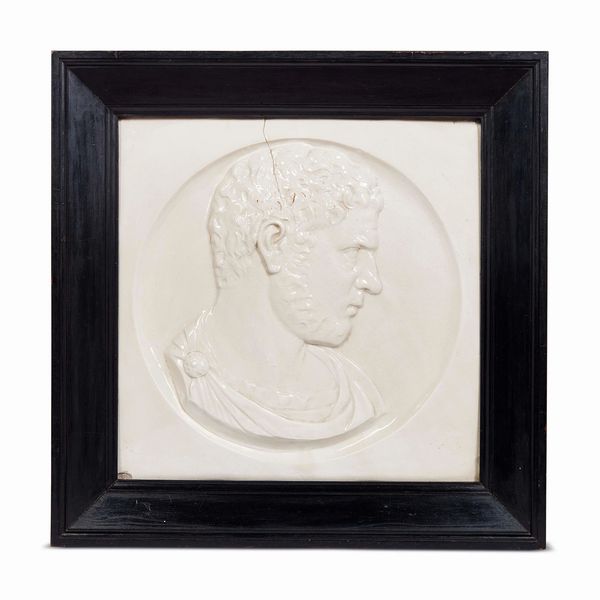 RILIEVO, ROMA, SECOLO XIX  - Asta MOBILI, MAIOLICHE E OGGETTI D'ARTE - Associazione Nazionale - Case d'Asta italiane