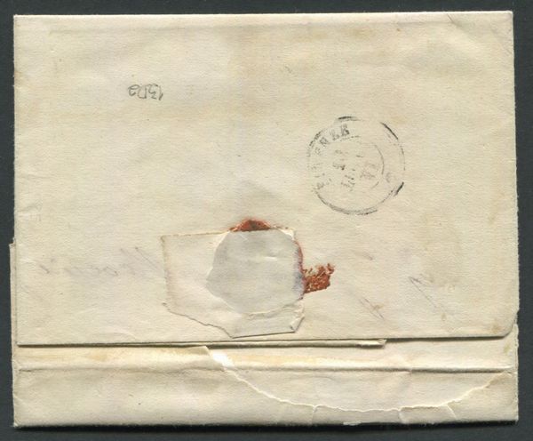 1862 - Regno di Sardegna - IV emissione - 5c. verde scuro coppia orizz. (Sass. 13D) su lettera da Dicomano a Firenze del 12 luglio - Annullo a penna in nero (p.ti 6).  - Asta Filatelia e Storia Postale - Associazione Nazionale - Case d'Asta italiane