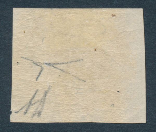 1863 - Regno dItalia - Segnatasse - 1 giallo (Sass. 1).  - Asta Filatelia e Storia Postale - Associazione Nazionale - Case d'Asta italiane