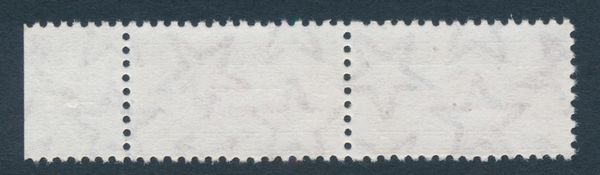 1977 - Repubblica Italiana - Pacchi postali - 2.000 lire bruno e rosso bdf, filigrana stelle IV tipo - Variet: stampa sul lato della gomma anzich sulla superficie non gommata (Sass. 103/III, variet)  - Asta Filatelia e Storia Postale - Associazione Nazionale - Case d'Asta italiane