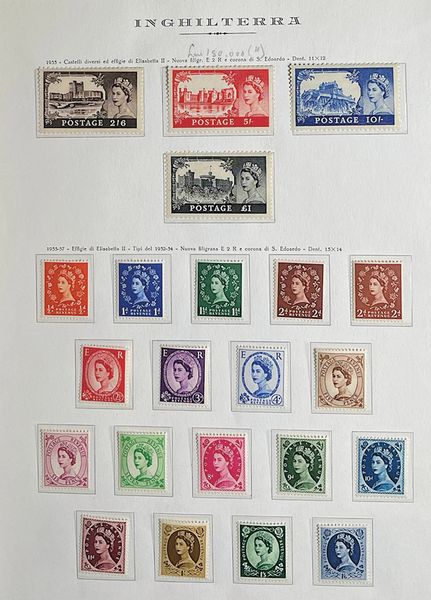 1840/1976 - Great Britain - Advanced collection.  - Asta Filatelia e Storia Postale - Associazione Nazionale - Case d'Asta italiane