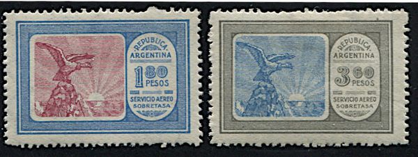 1928, Argentina, Air Post stamp.  - Asta Filatelia e Storia Postale - Associazione Nazionale - Case d'Asta italiane