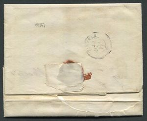 1862 - Regno di Sardegna - IV emissione - 5c. verde scuro coppia orizz. (Sass. 13D) su lettera da Dicomano a Firenze del 12 luglio - Annullo a penna in nero (p.ti 6).  - Asta Filatelia e Storia Postale - Associazione Nazionale - Case d'Asta italiane