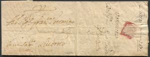 1681/1767, Toscana, tre lettere, due per Livorno e una da Livorno per Marsiglia del 27 novembre  1761,  - Asta Filatelia e Storia Postale - Associazione Nazionale - Case d'Asta italiane
