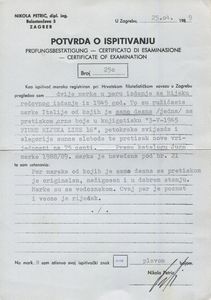 1945 - Occupazione straniera di territori italiani - Occupazione jugoslava di Fiume - Francobolli dItalia del 1944-45 (Monumenti distrutti) sovrastampati - 16l. su 75c. rosa carminio - Coppia orrizontale di cui uno senza soprastampa (Sass. 19d)  - Asta Filatelia e Storia Postale - Associazione Nazionale - Case d'Asta italiane
