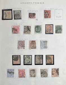 1840/1976 - Great Britain - Advanced collection.  - Asta Filatelia e Storia Postale - Associazione Nazionale - Case d'Asta italiane