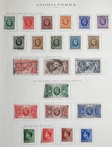 1840/1976 - Great Britain - Advanced collection.  - Asta Filatelia e Storia Postale - Associazione Nazionale - Case d'Asta italiane