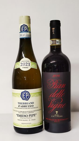 Pian Delle Vigne 2014, Emidio Pepe Trebbiano 2021  - Asta Wine and Spirit for Christmas - Associazione Nazionale - Case d'Asta italiane