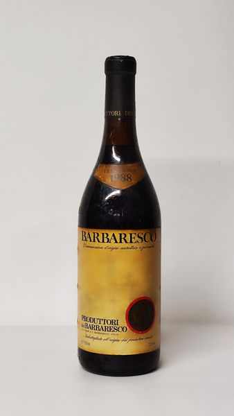 Produttori Del Barbaresco, barbaresco 1988  - Asta Wine and Spirit for Christmas - Associazione Nazionale - Case d'Asta italiane