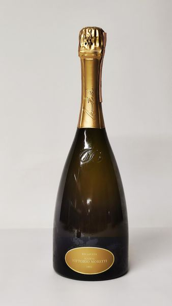 Bellavista Riserva Vittorio Moretti, Franciacorta Extra Brut 1991  - Asta Wine and Spirit for Christmas - Associazione Nazionale - Case d'Asta italiane
