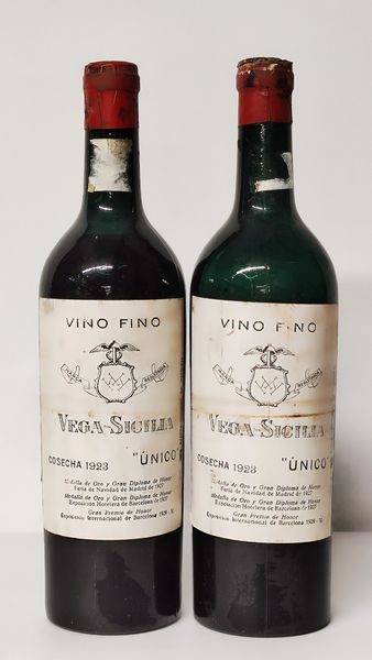 Vega Sicilia, Unico 1923  - Asta Wine and Spirit for Christmas - Associazione Nazionale - Case d'Asta italiane