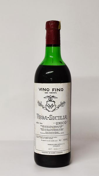 Vega Sicilia, Unico 1964  - Asta Wine and Spirit for Christmas - Associazione Nazionale - Case d'Asta italiane