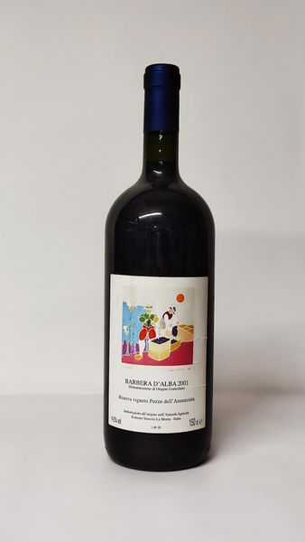 Voerzio Pozzo Dell'Annunziata Riserva, Barbera 2001  - Asta Wine and Spirit for Christmas - Associazione Nazionale - Case d'Asta italiane