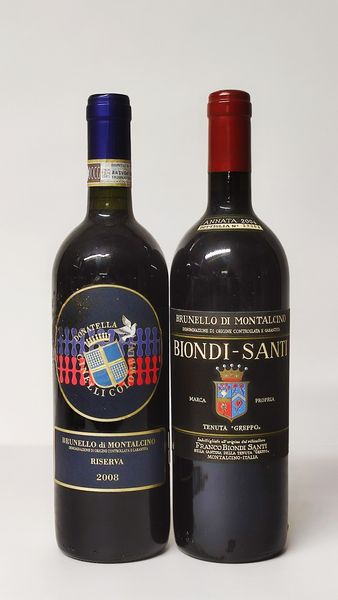 Biondi Santi, Colombini, Brunello Di Montalcino  - Asta Wine and Spirit for Christmas - Associazione Nazionale - Case d'Asta italiane