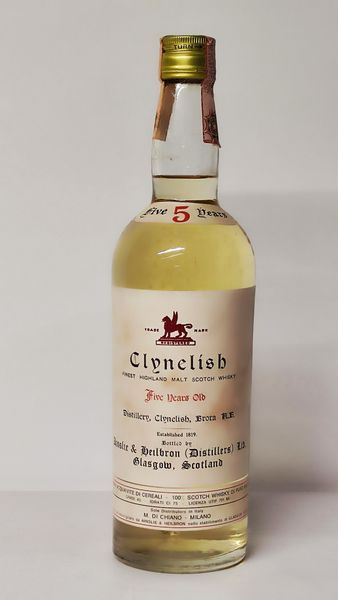 Clynelish 5 Years Old, Finet Highland Malt Scotch Whisky  - Asta Wine and Spirit for Christmas - Associazione Nazionale - Case d'Asta italiane