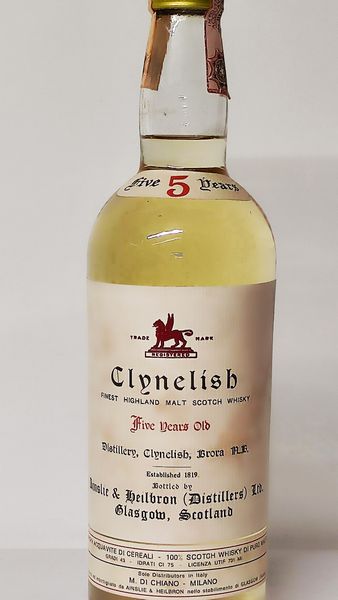 Clynelish 5 Years Old, Finet Highland Malt Scotch Whisky  - Asta Wine and Spirit for Christmas - Associazione Nazionale - Case d'Asta italiane