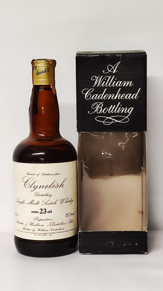 Clynelish Cadenhead 23 Years Old 1966, Single Malt Scotch Whisky  - Asta Wine and Spirit for Christmas - Associazione Nazionale - Case d'Asta italiane