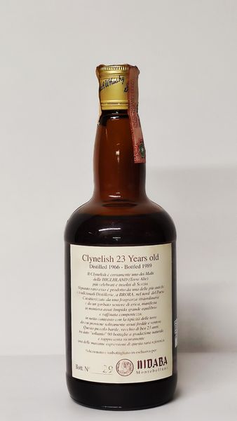 Clynelish Cadenhead 23 Years Old 1966, Single Malt Scotch Whisky  - Asta Wine and Spirit for Christmas - Associazione Nazionale - Case d'Asta italiane