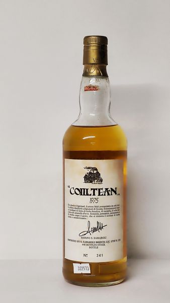 Coilltean Samaroli 1975, Single Malt Scotch Whisky  - Asta Wine and Spirit for Christmas - Associazione Nazionale - Case d'Asta italiane