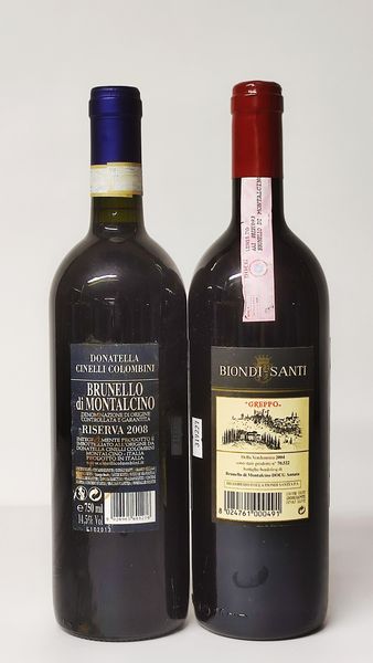 Biondi Santi, Colombini, Brunello Di Montalcino  - Asta Wine and Spirit for Christmas - Associazione Nazionale - Case d'Asta italiane
