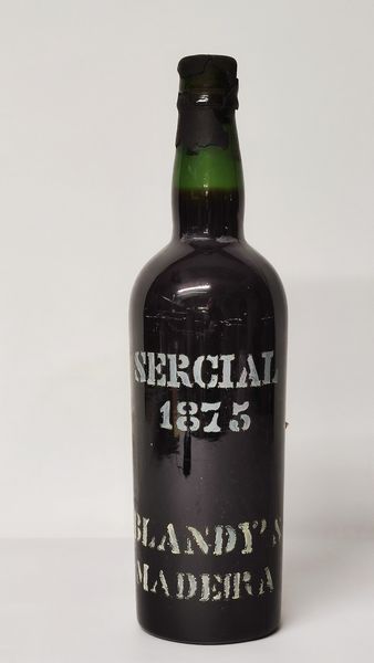 Blandy's, Madeira Sercial 1875  - Asta Wine and Spirit for Christmas - Associazione Nazionale - Case d'Asta italiane