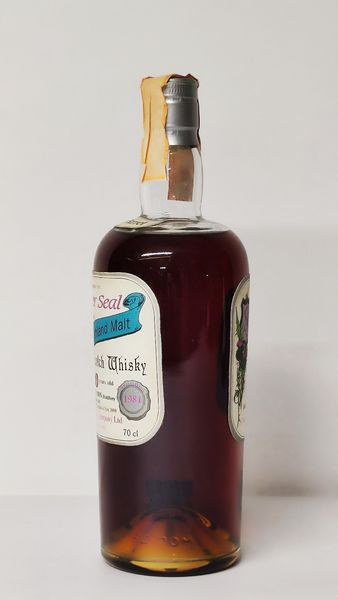 Dufftown Silver Seal 20 Years Old 1981, Pure Highland Malt Scotch Whisky  - Asta Wine and Spirit for Christmas - Associazione Nazionale - Case d'Asta italiane