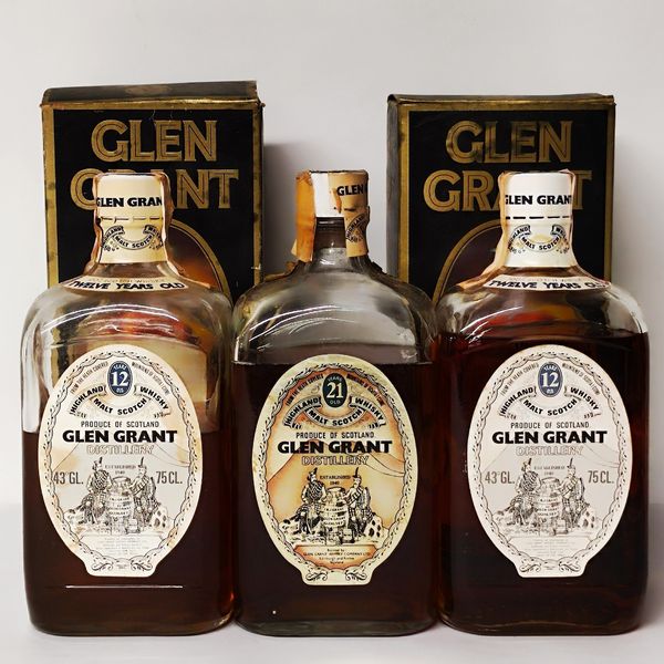 Glen Grant, Highland Malt Scotch Whisky  - Asta Wine and Spirit for Christmas - Associazione Nazionale - Case d'Asta italiane
