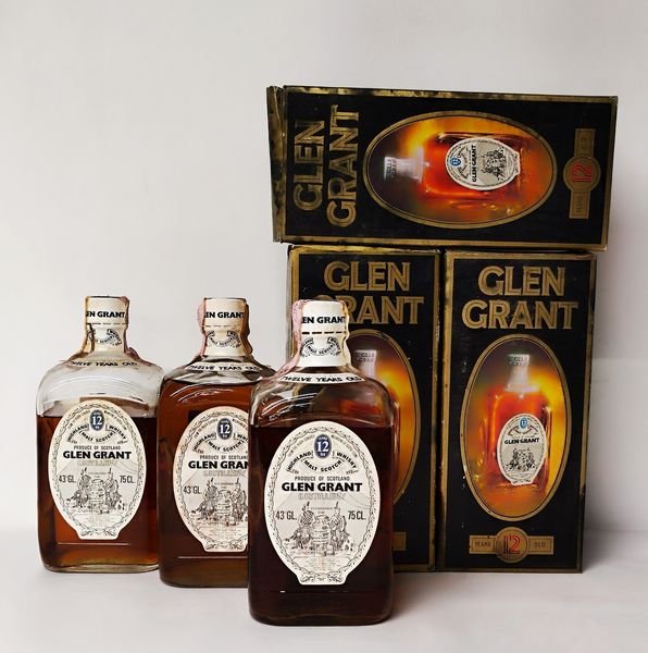 Glen Grant, Highland Malt Scotch Whisky  - Asta Wine and Spirit for Christmas - Associazione Nazionale - Case d'Asta italiane