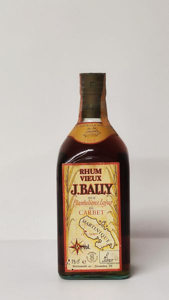 J. Bally 1960, Rhum Martinique  - Asta Wine and Spirit for Christmas - Associazione Nazionale - Case d'Asta italiane