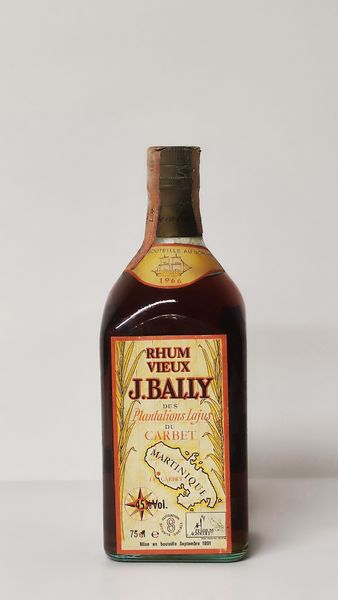 J. Bally 1966, Rhum Martinique  - Asta Wine and Spirit for Christmas - Associazione Nazionale - Case d'Asta italiane