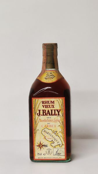 J. Bally 1970, Rhum Martinique  - Asta Wine and Spirit for Christmas - Associazione Nazionale - Case d'Asta italiane