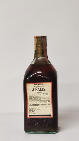 J. Bally 1975, Rhum Martinique  - Asta Wine and Spirit for Christmas - Associazione Nazionale - Case d'Asta italiane