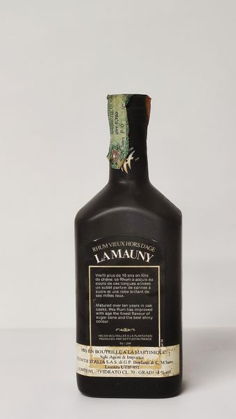 La Mauny 10 Years Old, Rhum Hors D'Age  - Asta Wine and Spirit for Christmas - Associazione Nazionale - Case d'Asta italiane