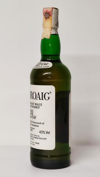 Laphroaig 10 Years Old, Single Islay Malt Scotch Whisky  - Asta Wine and Spirit for Christmas - Associazione Nazionale - Case d'Asta italiane