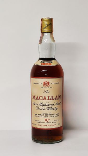 Macallan-Glenlivet 1936, Pure Highland Malt Scotch Whisky  - Asta Wine and Spirit for Christmas - Associazione Nazionale - Case d'Asta italiane