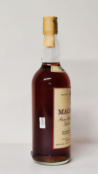 Macallan-Glenlivet 1939, Pure Highland Malt Scotch Whisky  - Asta Wine and Spirit for Christmas - Associazione Nazionale - Case d'Asta italiane