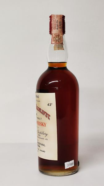 Macallan-Glenlivet 1940, Pure Highland Malt Scotch Whisky  - Asta Wine and Spirit for Christmas - Associazione Nazionale - Case d'Asta italiane