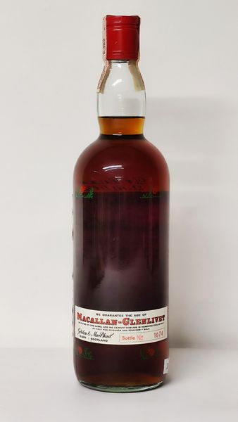 Macallan-Glenlivet 37 Years Old 1937, Pure Highland Malt Scotch Whisky  - Asta Wine and Spirit for Christmas - Associazione Nazionale - Case d'Asta italiane