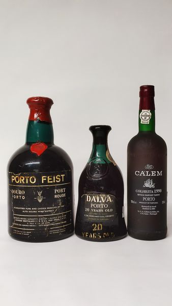 Calem, Dalva,Feist, Porto  - Asta Wine and Spirit for Christmas - Associazione Nazionale - Case d'Asta italiane