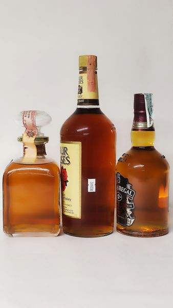 Match, Four Roses, Chivas Regal, Scoth Whisky  - Asta Wine and Spirit for Christmas - Associazione Nazionale - Case d'Asta italiane