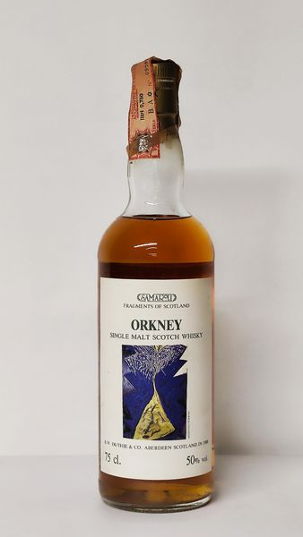 Orkney Samaroli 11 Years Old 1977, Single Malt Scotch Whisky  - Asta Wine and Spirit for Christmas - Associazione Nazionale - Case d'Asta italiane