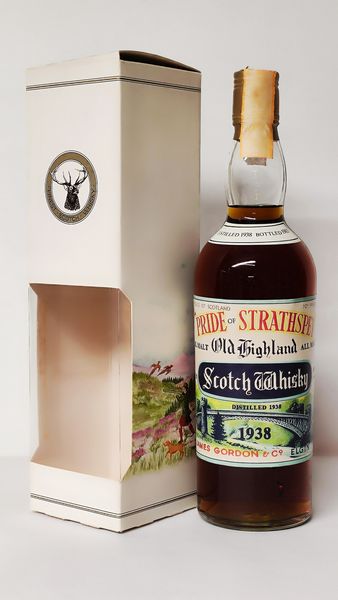 Pride of Strathspey 1938, Old Higland Malt Whisky  - Asta Wine and Spirit for Christmas - Associazione Nazionale - Case d'Asta italiane
