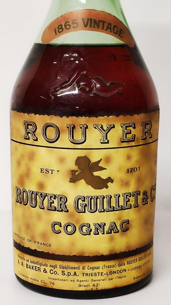 Rouyer Guillet Vintage 1865, Cognac  - Asta Wine and Spirit for Christmas - Associazione Nazionale - Case d'Asta italiane