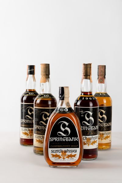 Springbank 50 Years Old 1919, Campbeltown Malt Scotch Whisky  - Asta Wine and Spirit for Christmas - Associazione Nazionale - Case d'Asta italiane