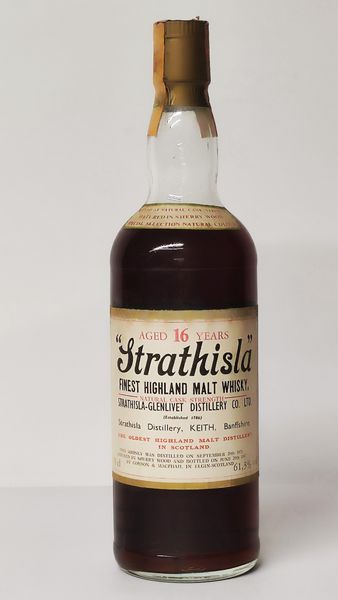 Strathisla 16 Years Old 1970, Finest Highland Malt Whisky  - Asta Wine and Spirit for Christmas - Associazione Nazionale - Case d'Asta italiane