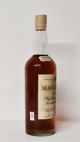 The Macallan 15 Years Old 1945, Pure Highland Malt Scotch Whisky  - Asta Wine and Spirit for Christmas - Associazione Nazionale - Case d'Asta italiane